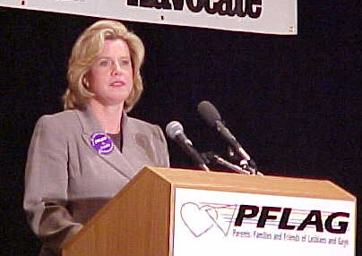 Tipper Gore speaks at PFLAG