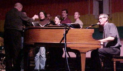 Steve with MCC choir