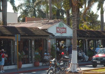 Las Palmeras restaurant in Cozumel Mexico