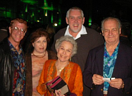 Larry Dusich (friend), playwright Winnie Holzman, Marge Champion,