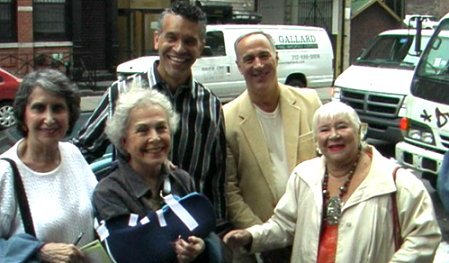 Libby Bush, Marge Champion, Brian Stokes Mitchell, Madeleine Gilford